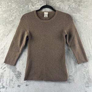Old Navy Sweater Women's M Brown Perfect Fit Stretch